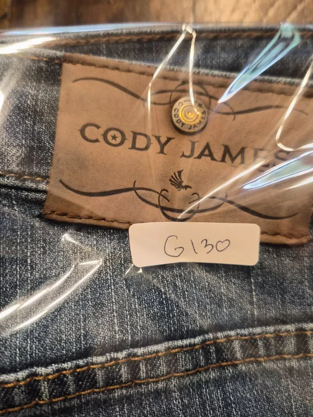 Cody James Jeans Mens 32x30 Medium Wash Blue Bootcut Stretch Denim Western G130 - Picture 12 of 12